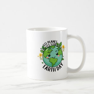 Go Planet Ihre Erde Tag 2025 Lehrer Kinder reduzie Kaffeetasse