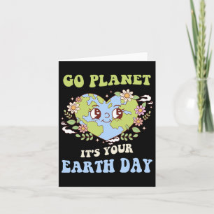 Go Planet Ihre Erde Tag 2025 Lehrer Kinder reduzie Karte