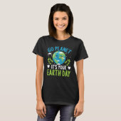 Go planet ist dein Earth Day T - Shirt (Vorne ganz)