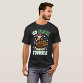 Go Pluck Yourself Christmas Naughty Turkey Men Wom T-Shirt (Vorne ganz)