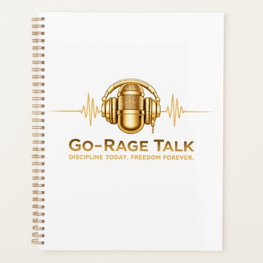 Go-rage Talk Disziplinplaner Planer (Vorderseite)