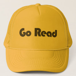 Go Read Trucker Hat Truckerkappe