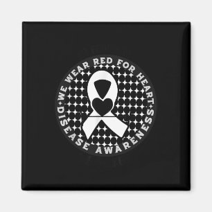 Go Red - American Heart Health Montag Bewusstsein Magnet
