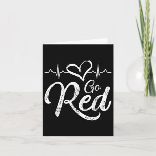 Go Red For Women American Heart Disease Monat vor  Karte