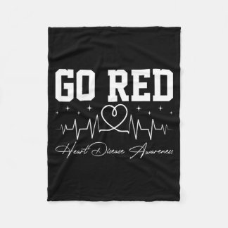 Go Red For Women American Heart Disease Month Awar Fleecedecke