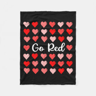 Go Red Heart Disease Awareness Month February  Fleecedecke