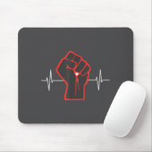 Go Red Heart Disease Awareness Month  Mousepad (Mit Mouse)
