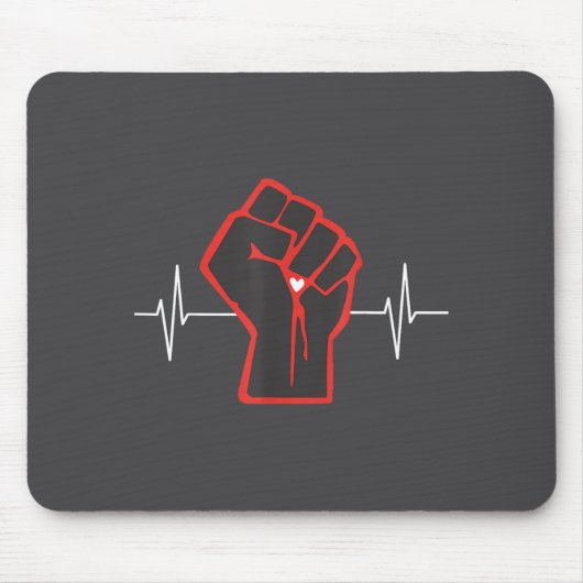 Go Red Heart Disease Awareness Month  Mousepad (Vorne)