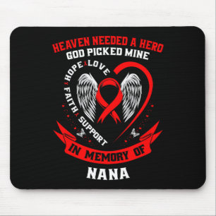 Go Red Himmel brauchte einen Helden Gott wählte me Mousepad