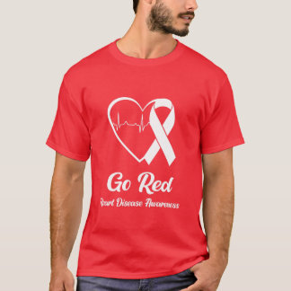 Go Red National Heart Disease Awareness T-Shirt