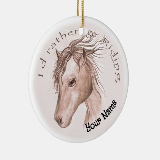 Go Reitsport Keramik Ornament (Rechts)