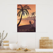 Go Roller Skating Travel Poster (Küche)