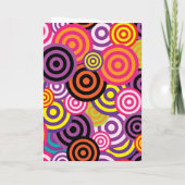 Go Round in Circles Personalisieren glücklichen Ge Karte (Rückseite)