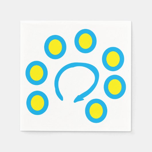 Go Round Napkins Serviette (Vorderseite)