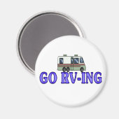 GO RV-ING MAGNET (Vorderseite/Rückseite)