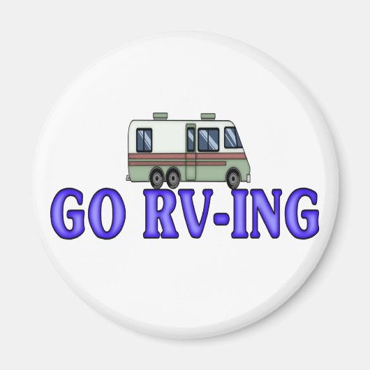 GO RV-ING MAGNET (Vorne)
