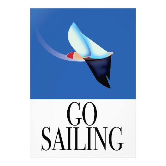 Go Sailing Fotodruck (Vorne)