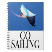 Go Sailing Notizblock (Vorderseite)