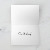 Go Sailing Vathlon Day Card Karte (Innenseite)