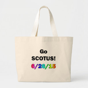 Go SCOTUS Jumbo Stoffbeutel