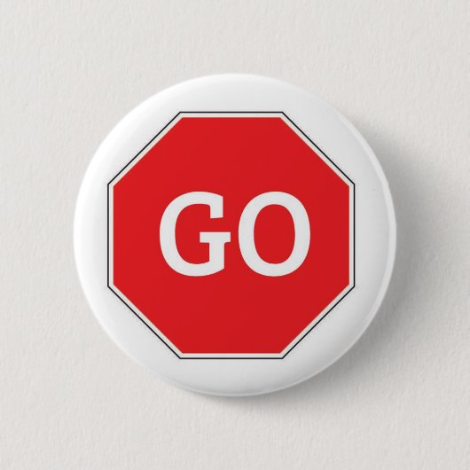 GO SIGN BUTTON (Vorderseite)