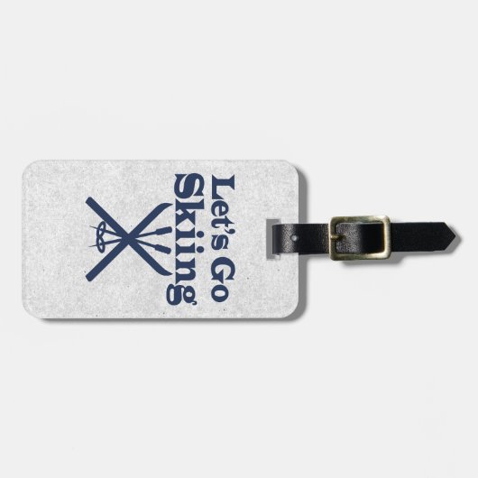 Go Ski Gepäckanhänger (Vorderseite horizontal)