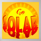 Go Solar Energy Poster (Vorne)