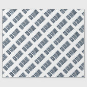 "Go solar!" Geschenkpapier (Flach)