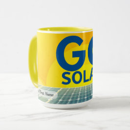Go Solar Ray Mug Custom Tasse