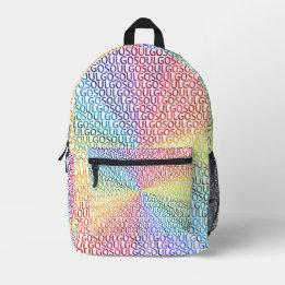 Go Soul Bedruckter Rucksack