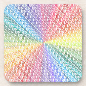 Go Soul Getränkeuntersetzer (Vorderseite)