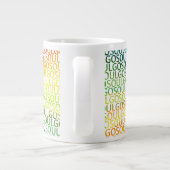 Go Soul! Jumbo-Tasse (Rückseite)