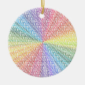 Go Soul! Keramik Ornament (Vorne)