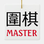 Go (Spiel) Master Keramikornament (Rückseite)