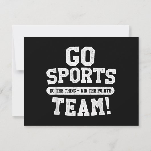 Go Sport Team! Funny Sports (Vorderseite)