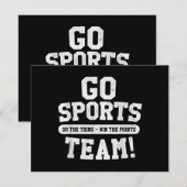 Go Sport Team! Funny Sports (Vorne/Hinten)