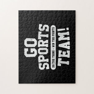 Go Sport Team! Funny Sports Puzzle