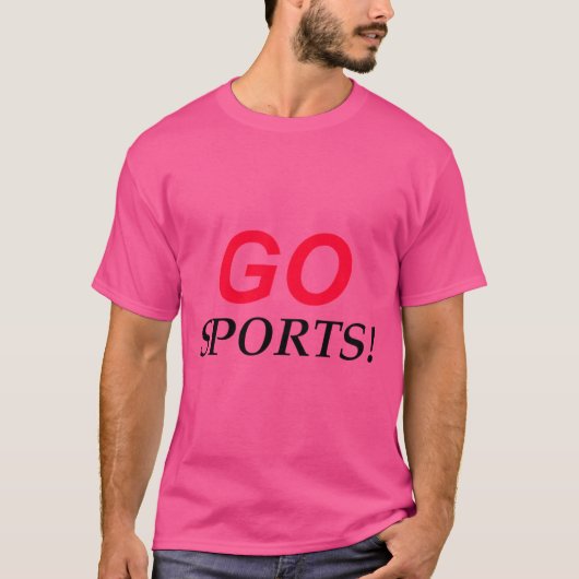 Go-Sportfan T-Shirt (Vorderseite)