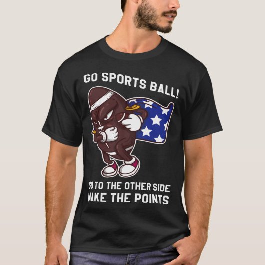 Go Sports Ball T-Shirt (Vorderseite)