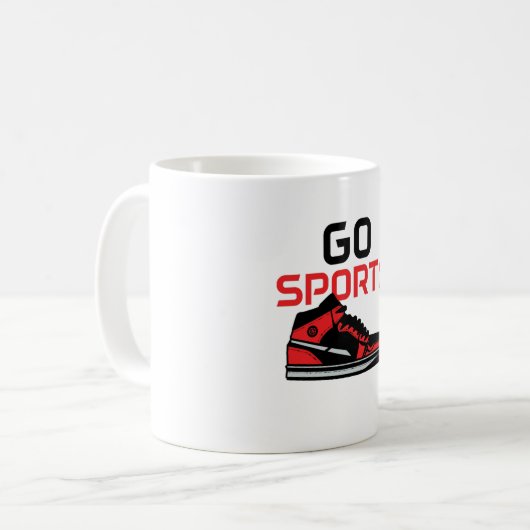 Go Sports Kaffeetasse (Vorderseite Links)