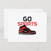 Go Sports Postkarte (Vorne/Hinten)