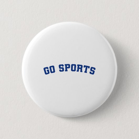 Go Sports Sarkastischer Fußll Button (Vorderseite)