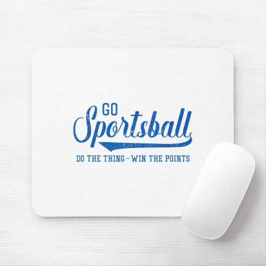 Go Srtsball! Do The Thing Win The Ints - Funny Srt Mousepad (Mit Mouse)