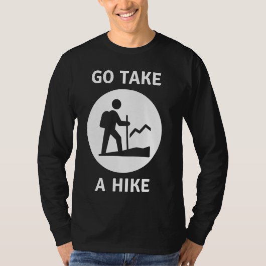 Go Take.A Wanderwanderweg T-Shirt (Vorderseite)
