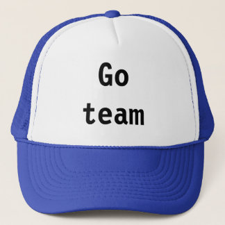 "Go-Team"-Hut Truckerkappe