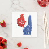 Go Team Paper Napkins Serviette (Beispiel)