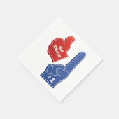 Go Team Paper Napkins Serviette (Ecke)