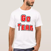 Go Team Red und Blue T-Shirt (Vorderseite)