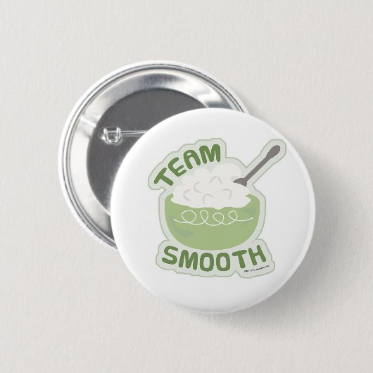Go Team Smooth Erntedank Fun Slogan Button (Vorne & Hinten)