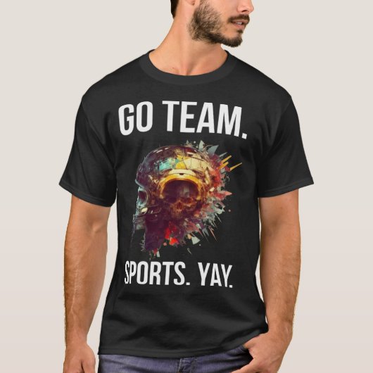 Go Team Sports Yay 4 T-Shirt (Vorderseite)